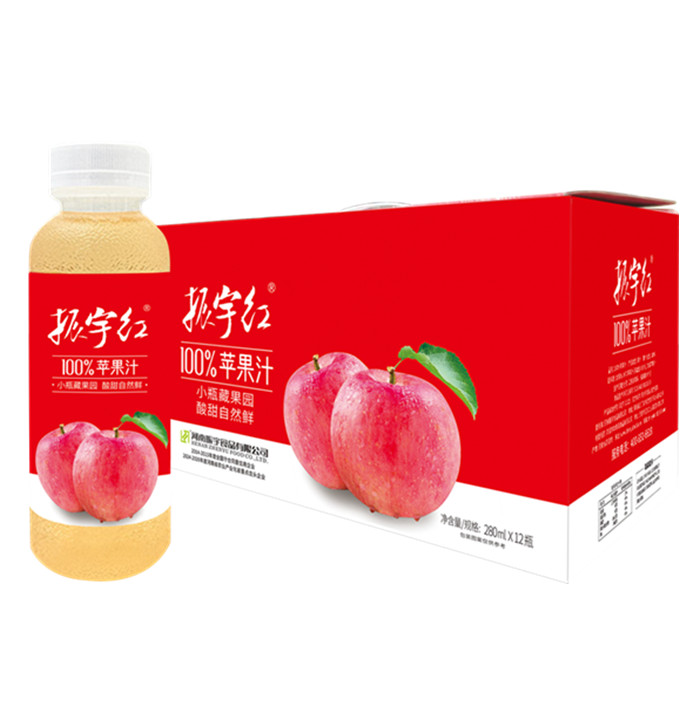 振宇红100%苹果汁